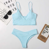 11 Colors Sexy Bikini 2021 High Waist Swimsuit - Tania's Online Closet, LLC
