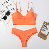 11 Colors Sexy Bikini 2021 High Waist Swimsuit - Tania's Online Closet, LLC