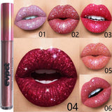 15 Colors Sexy Shimmer Diamond Glitter Lip Gloss - Long Lasting Waterproof - Tania's Online Closet, LLC