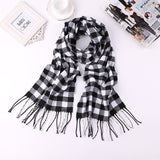 2020 Luxury Brand Men's Winter Plaid Scarf Cashmere shawls Scarves - Tania's Online Closet, LLC