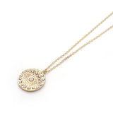 2020 New Fashion Ladies Chic Gold Chain Filled Evil Eye Coin chains - Tania's Online Closet, LLC