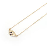 2020 New Fashion Ladies Chic Gold Chain Filled Evil Eye Coin chains - Tania's Online Closet, LLC