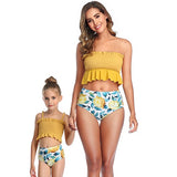 Summer Backless Bikini One-Piece Swimsuit Family Matching Swimwear - Tania's Online Closet, LLC