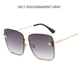 2020 Oversize Square Sunglasses Superstar Luxury Female Shades UV400 - Tania's Online Closet, LLC