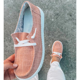 2020 Women Flats autumn Breathable Casual Shoes Woman Lace Up - Tania's Online Closet, LLC