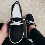 2020 Women Flats autumn Breathable Casual Shoes Woman Lace Up - Tania's Online Closet, LLC