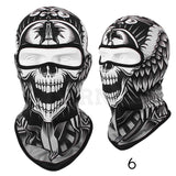 Winter face Hats Quick-drying Breathable Skull Cap Outdoor -Horror Mask - Tania's Online Closet, LLC