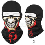 Winter face Hats Quick-drying Breathable Skull Cap Outdoor -Horror Mask - Tania's Online Closet, LLC