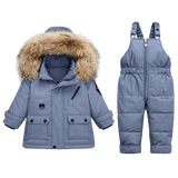 2Pcs Set Winter Children's Snowsuit Outwear - Tania's Online Closet, LLC