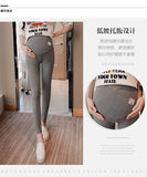 V Low Waist Belly Maternity Legging Spring Autumn Fashion Knitted Clothes for Pregnant Women - Tania's Online Closet, LLC