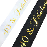 40 & Fabulous Sash - Tania's Online Closet, LLC