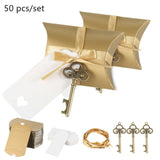 50Pcs/Set Candy Box Key Bottle Opener Wedding Favor Gift Baby Shower Holiday Party Supplies - Tania's Online Closet, LLC