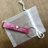 50pcs Personalized Engraved Bottle Opener Keychains-Wedding Gift Favors - Tania's Online Closet, LLC