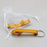 50pcs Personalized Engraved Bottle Opener Keychains-Wedding Gift Favors - Tania's Online Closet, LLC