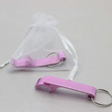 50pcs Personalized Engraved Bottle Opener Keychains-Wedding Gift Favors - Tania's Online Closet, LLC