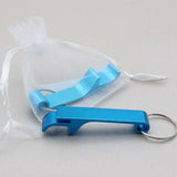 50pcs Personalized Engraved Bottle Opener Keychains-Wedding Gift Favors - Tania's Online Closet, LLC