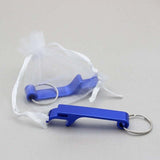 50pcs Personalized Engraved Bottle Opener Keychains-Wedding Gift Favors - Tania's Online Closet, LLC