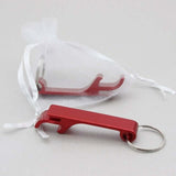 50pcs Personalized Engraved Bottle Opener Keychains-Wedding Gift Favors - Tania's Online Closet, LLC