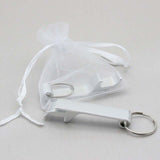50pcs Personalized Engraved Bottle Opener Keychains-Wedding Gift Favors - Tania's Online Closet, LLC
