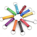 50pcs Personalized Engraved Bottle Opener Keychains-Wedding Gift Favors - Tania's Online Closet, LLC