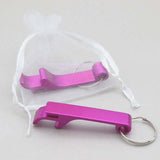 50pcs Personalized Engraved Bottle Opener Keychains-Wedding Gift Favors - Tania's Online Closet, LLC