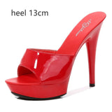 6 Color Woman Wedding Shoes Sandals-High-heeled 15cm Pumps - Tania's Online Closet, LLC