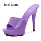 6 Color Woman Wedding Shoes Sandals-High-heeled 15cm Pumps - Tania's Online Closet, LLC