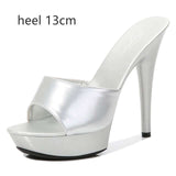 6 Color Woman Wedding Shoes Sandals-High-heeled 15cm Pumps - Tania's Online Closet, LLC