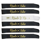 6pcs Wedding Engagement Bachelorette Party Sash - Tania's Online Closet, LLC