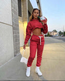 Baby Girl Letter Print Sweatsuit Women's Sets - Tania's Online Closet, LLC