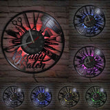 Barber Shop Oclock Decorative Wall Clocks Hairdresser -Modern Design For Barber Salon - Tania's Online Closet, LLC