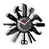 Barber Shop Oclock Decorative Wall Clocks Hairdresser -Modern Design For Barber Salon - Tania's Online Closet, LLC