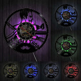Barber Shop Oclock Decorative Wall Clocks Hairdresser -Modern Design For Barber Salon - Tania's Online Closet, LLC