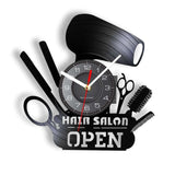 Barber Shop Oclock Decorative Wall Clocks Hairdresser -Modern Design For Barber Salon - Tania's Online Closet, LLC