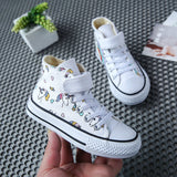 Children's Shoes Cartoon Graffiti Children's Sneakers Rainbow - Tania's Online Closet, LLC