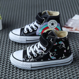 Children's Shoes Cartoon Graffiti Children's Sneakers Rainbow - Tania's Online Closet, LLC