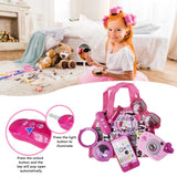 Children's Simulation Cosmetics Princess Makeup Purse set - Tania's Online Closet, LLC