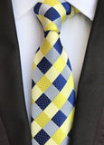 Classic 8cm Ties for Man 100% Silk Tie Luxury Tie for Men - Tania's Online Closet, LLC