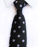 Classic 8cm Ties for Man 100% Silk Tie Luxury Tie for Men - Tania's Online Closet, LLC