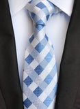 Classic 8cm Ties for Man 100% Silk Tie Luxury Tie for Men - Tania's Online Closet, LLC