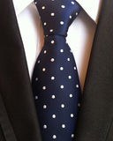 Classic 8cm Ties for Man 100% Silk Tie Luxury Tie for Men - Tania's Online Closet, LLC