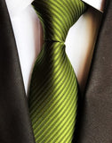 Classic 8cm Ties for Man 100% Silk Tie Luxury Tie for Men - Tania's Online Closet, LLC