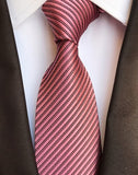 Classic 8cm Ties for Man 100% Silk Tie Luxury Tie for Men - Tania's Online Closet, LLC