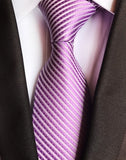 Classic 8cm Ties for Man 100% Silk Tie Luxury Tie for Men - Tania's Online Closet, LLC