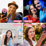 Coolreall LED Selfie Light Portable Mobile Phone Clip Lamp For iPhone and Samsung - Tania's Online Closet, LLC