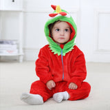 Cute Cartoon Flannel Baby Rompers - Tania's Online Closet, LLC