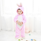 Cute Cartoon Flannel Baby Rompers - Tania's Online Closet, LLC