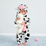 Cute Cartoon Flannel Baby Rompers - Tania's Online Closet, LLC