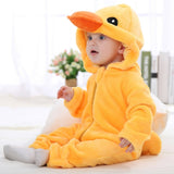 Cute Cartoon Flannel Baby Rompers - Tania's Online Closet, LLC