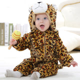 Cute Cartoon Flannel Baby Rompers - Tania's Online Closet, LLC